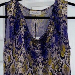 CALVIN KLEIN tank shell